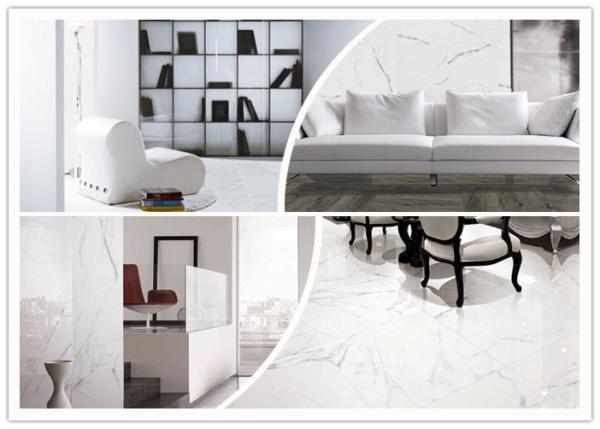 Fashion Marble Look Porcelain Tile , 24x48 Floor Tile Accurate Dimensions Living