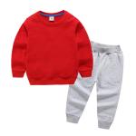80cm-150cm Spring Children's Clothing Kids 2pcs Toddler Jogger Clothing Sweat