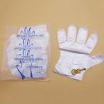 Household Clear Plastic Gloves Non Slip Good Air Tightness Environmental