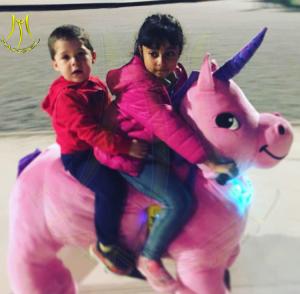 Wholesale Hansel amusement children ride on plush battery operated animals from china suppliers