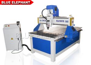 Wholesale ELE 9015 Aluminum Cutting Machine , advertising 4 axis wooden door cnc router with CE certificate from china suppliers