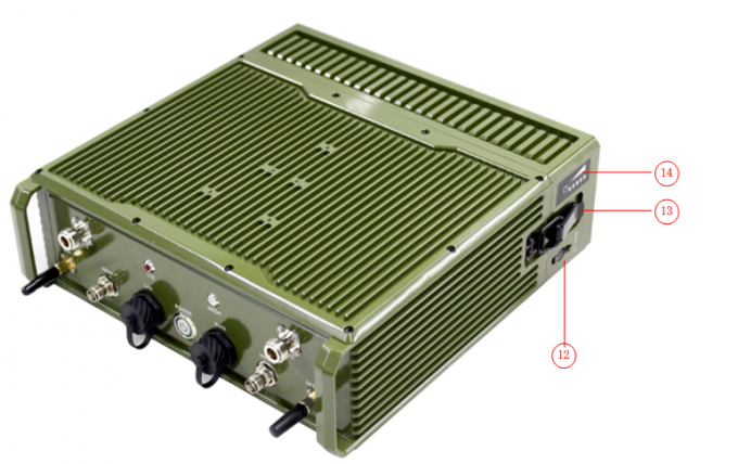 Rugged IP MESH Radio & 4G-LTE Base Station 40dBm High Power AES256 Encryption GPS/BD WIFI IP66 2