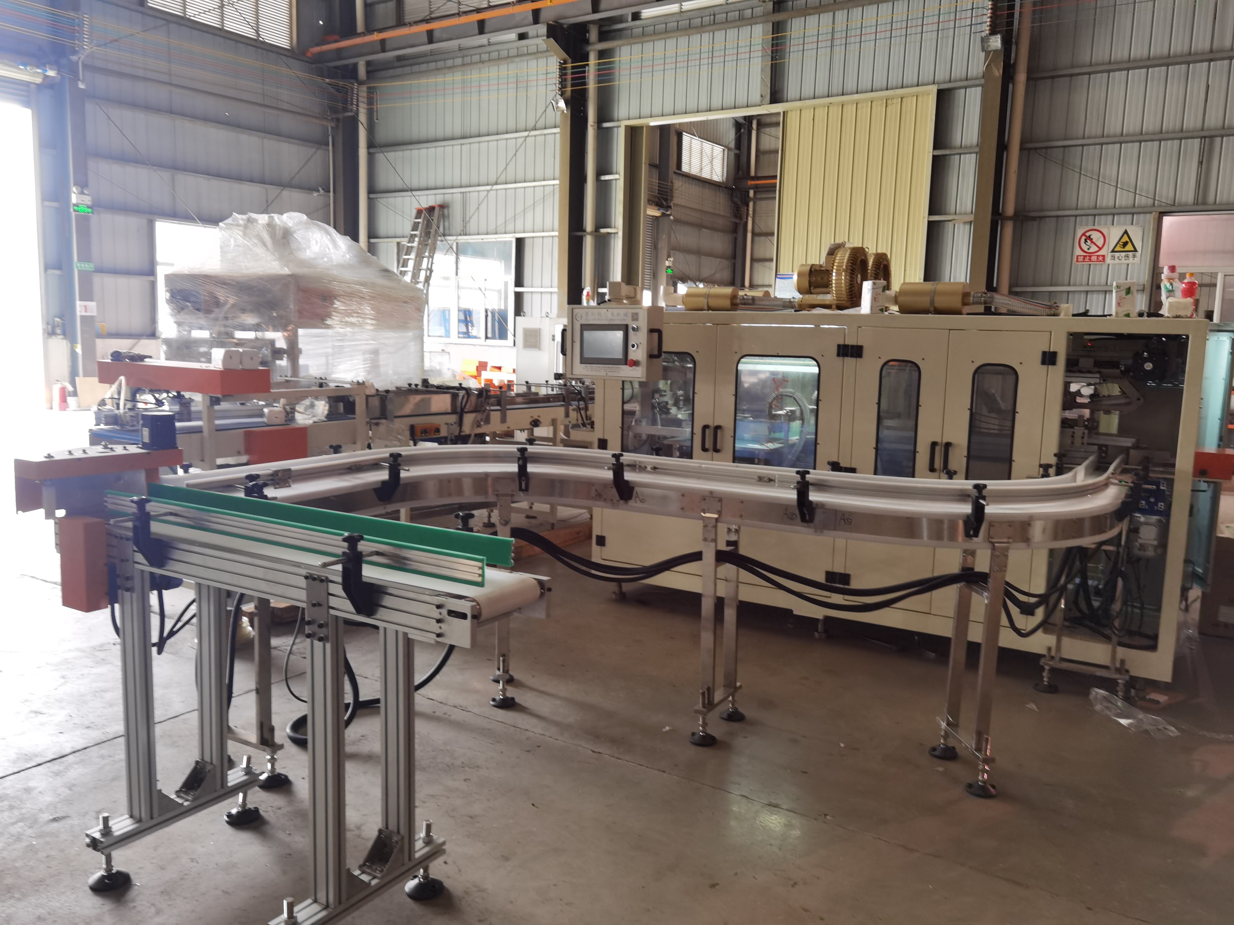 Automatic Facial Tissue Paper Plastic Film Multi Bags Packing Machine