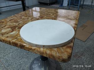 Wholesale Industrial Bistro Table Base Cast Iron Powder Coating Tulip Table Base from china suppliers