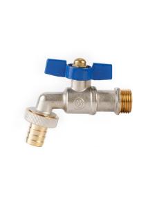 Wholesale Forged Wall Mounted Brass Bibcock Valve Multipurpose Durable from china suppliers