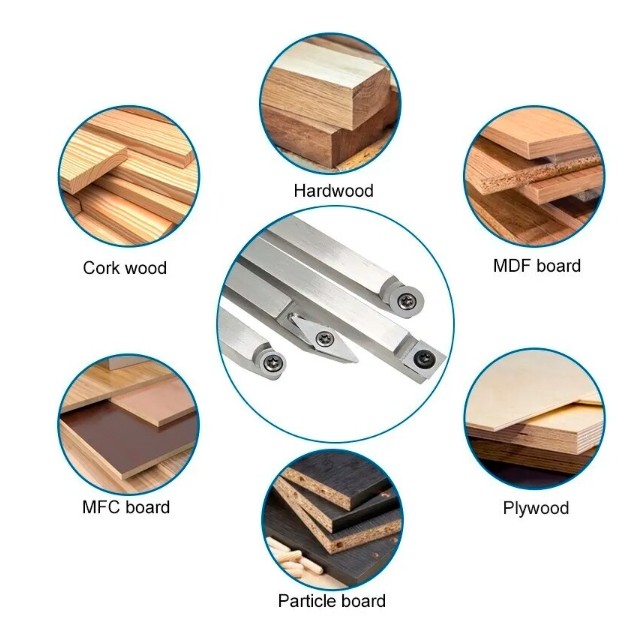 Carbide Woodworking Tool Tips Tungsten Inserts For Various Woodworking Equipment