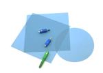 114X114Mm Square Fiber Optic Polishing Tools Diamond Lapping Films Oil Resistant