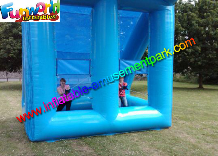 Crazy Summer Inflatable Water Wars Game Water Balloon Battle With CE / UL Blower