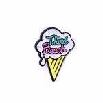 Brass Material Soft Enamel Lapel Pins , 1.25" Inch Custom Logo Lapel Pins