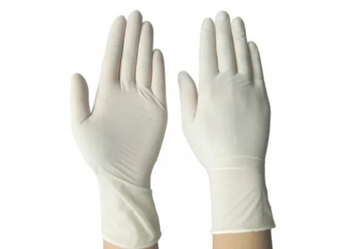 Nitrile Biodegradable Disposable Gloves Smooth Surface High Tensile Strength