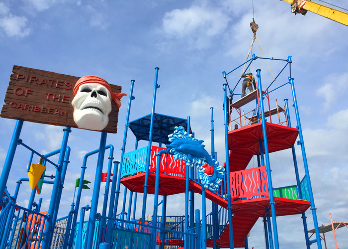 Water Theme Park Children's Water Play Equipment , Commercial Water Park