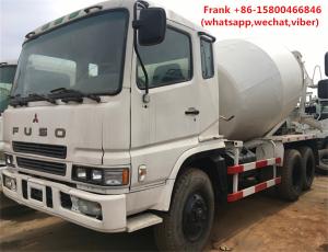 Wholesale MITSUBISHI Fuso Used Concrete Mixer Trucks 8m3 Mixing Capacity Diesel Fuel from china suppliers