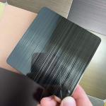 TISCO BAOSTEEL Hairline Stainless Steel Sheet 0.3 - 3.0mm Cold Rolled SS Sheet