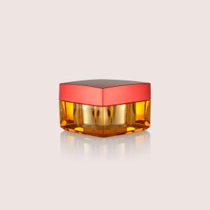 Wholesale Square Face Cream Jars / 15ML 30ML 50ML Plastic Cream Containers GR705A from china suppliers