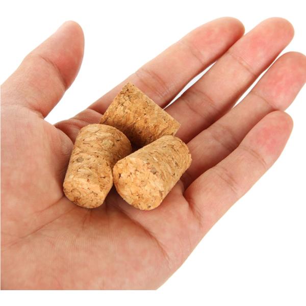 Aluminium-Plastic Conical Cork Wooden Beer Bottle Stopper for Wine Making Process