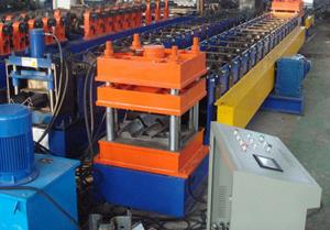 Wholesale Colored Steel Highway Guardrail Roll Forming Machine , Tube Forming Machine from china suppliers