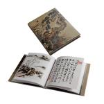 Offset Hardcover Book Printing Cotton Fabric Cover Material With Sleeve
