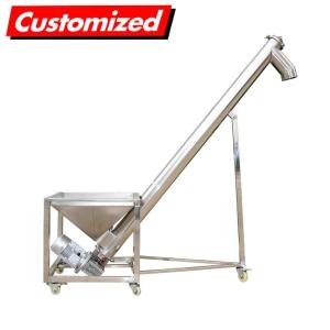 Wholesale Stainless Steel Screw Auger Feeder for Customizable Powder Conveying Conveyor from china suppliers