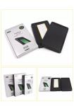 Portable Phone Battery Paper Sleeve Box With Plastic PVC Tray 375gsm