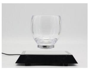 Wholesale 360 Rotating magnetic levitation Cocktail Glass cup display stands from china suppliers
