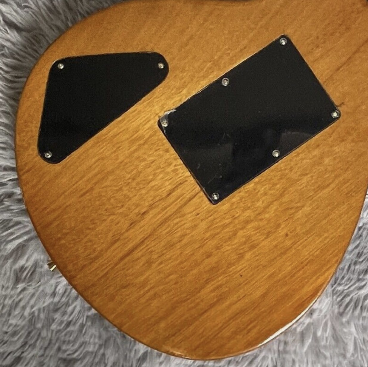 Custom SE Santana Electric Guitar Chrome Part Abalone Bird Inlay Flame Maple Top