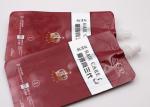 Plastic Liquid Spout Bags With Pour Spout For Fresh Juice Drink Packing