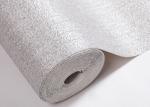 Luxury Embossed Washable Vinyl Removable Wallpaper For TV Background / Living