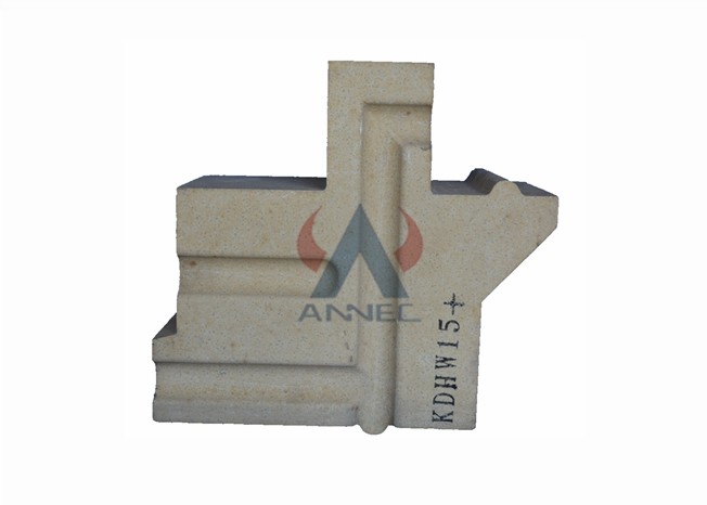 Bauxite High Alumina Refractory Bricks Low Creep Slag Resistance
