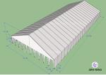 Outside Tennis Sport Event Tents Temporary Sunshade Shelter 120kmh Wind Load
