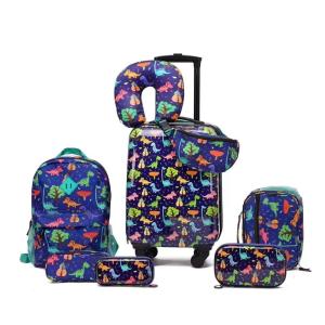 Wholesale Hot Selling Kids Family Set Cute School Bag On Wheels Kids Suitcase Set from china suppliers