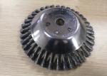 Twist Knot Conical Wire Weed Brush For Grass Removal Brush Cutters​ Machine