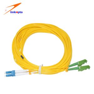 Wholesale FC SC 10M Fiber Optic Jumper Cables , SM Simplex Fiber Optic Patch Cables from china suppliers