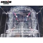 Design Semi Circle Roof Truss With DJ Circle Lighting Truss Systems Outdoor