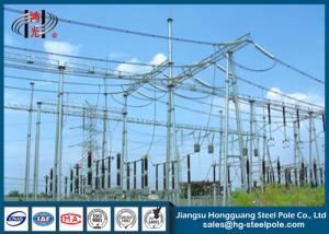 Wholesale Electrical Substation Industry Power Substation Steel Structures Q235 , Q345 from china suppliers