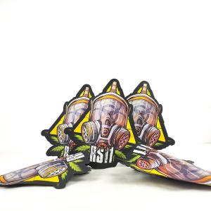 Wholesale Colorful Painting Special Shape Bag 3.5g Pack Irregular Smell Proof Custom Die Cut Bags from china suppliers
