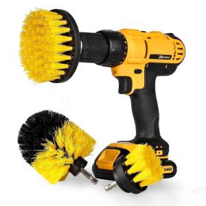 Wholesale 3PCS PP Material Car Drill Cleaning Brush Set Wheel Cleaning Brush from china suppliers