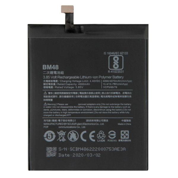 4070mAh Mi BM48 Battery Redmi Note 2 3 Battery Replacement For Xiaomi Max Mi5