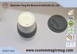Starbucks Shape Pottery Porcelain Double Wall Ceramic Mug / Cup Custom
