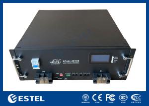 Wholesale 100Ah 48VDC Lithium Iron Phosphate Battery for Telecom Outdoor Cabinet from china suppliers