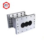 Triple Screw Combi Closed Extruder Screw Barrels 45# / Cr26 Material 75mm Triple