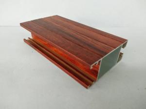 Wholesale Smooth Surface Wood Finish Aluminium Profiles Aesthetic Coordination from china suppliers