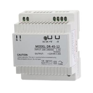 Wholesale DR-45-12 45W 12V 3.5A DC Output Din Rail Switching Mode Power Supply from china suppliers