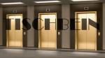 2.5m/s 5m/s IP40 Fire Rated EI120 Hours Passenger Lift 1250kg 1350kg 1600kg