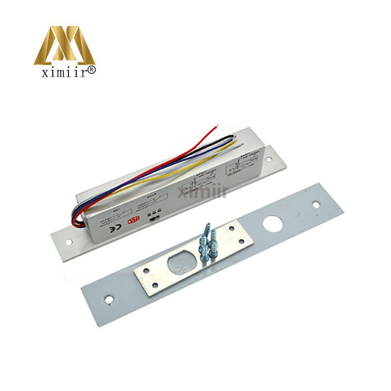 Fail Safe/Fail Security Narrow Width Sturdiness Electric Bolt Lock For Access Control System Electric Door Lock