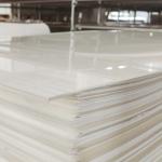 8mm Duke Manufacturer's 100% Virgin Mitsubishi MMA White Opal Cast Acrylic Sheet