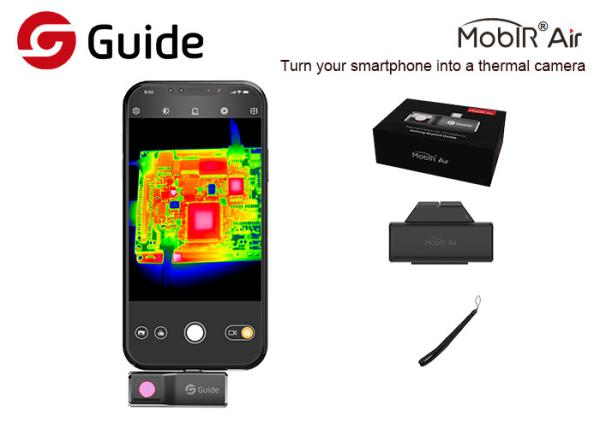 Small Thermal Imager For Iphone / Smartphone Infrared Camera With 120x90 IR