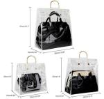 Fashionable Design Luxury PVC Handbag Purse, Organizer Dust Cover, Bag Protector