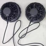 Outdoor Cooling Vest Fan Wearable Fan Cooling Vest 5V 7.4V 12V