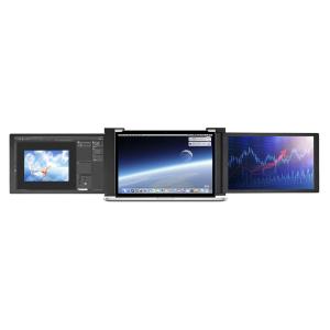 Wholesale USB3.1 1920*1200 300cd Laptops Tri Screen Monitor 9mm Thickness from china suppliers