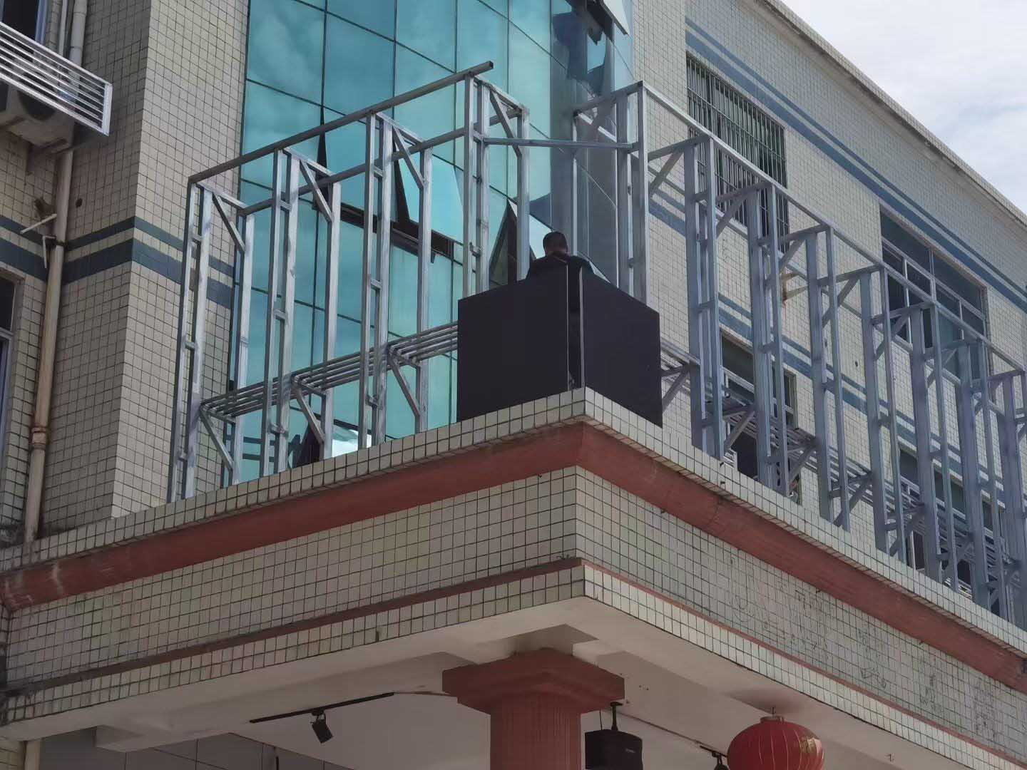 outdoor p10 fixed led display